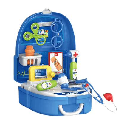 Little Doctor Medical Backpack for Kids – 20 Pieces Set – Medical Play House