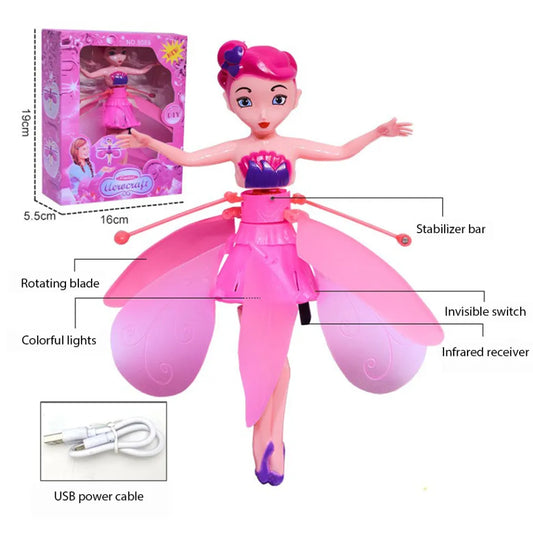 Magic Flying Fairy Princess Doll