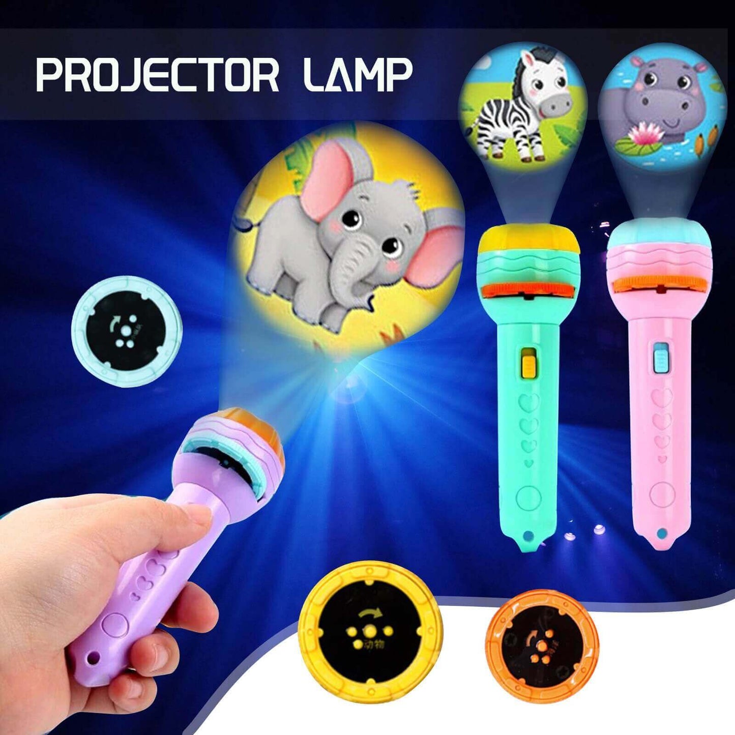 Flashlight Projector Torch for Kids